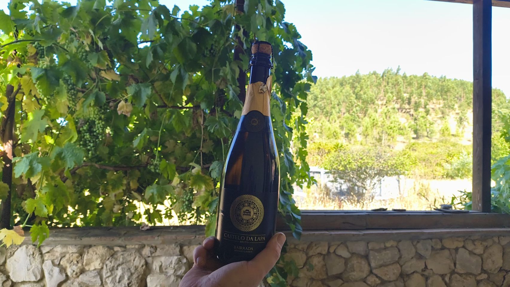 Foto bij Champagne!