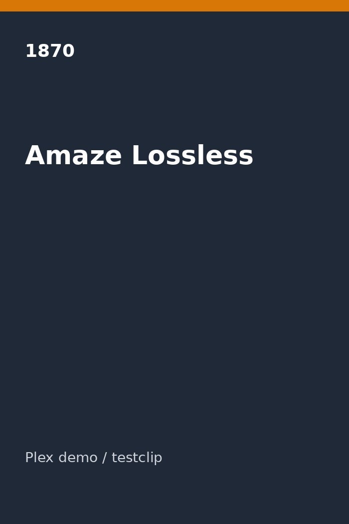 Cover van Amaze Lossless