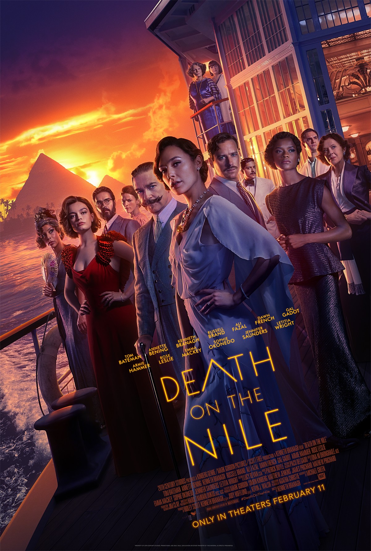 Cover van Death on the Nile