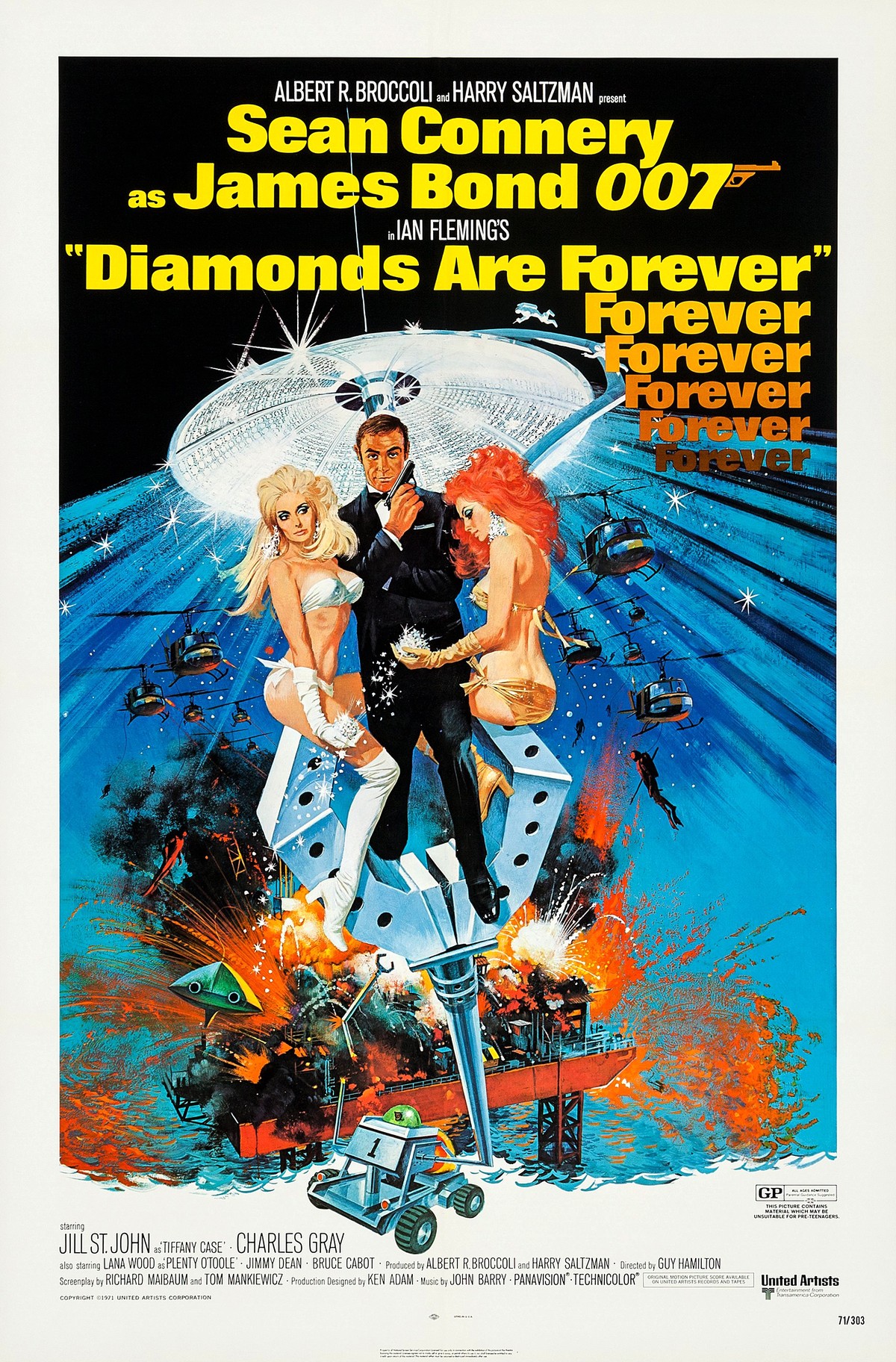 Cover van James Bond - Diamonds Are Forever