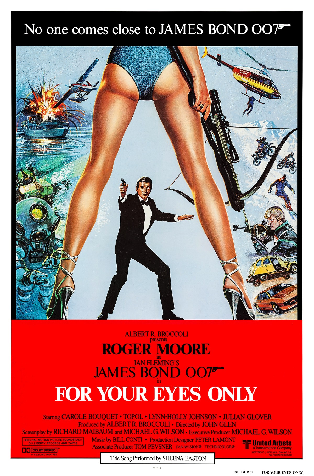 Cover van James Bond - For Your Eyes Only