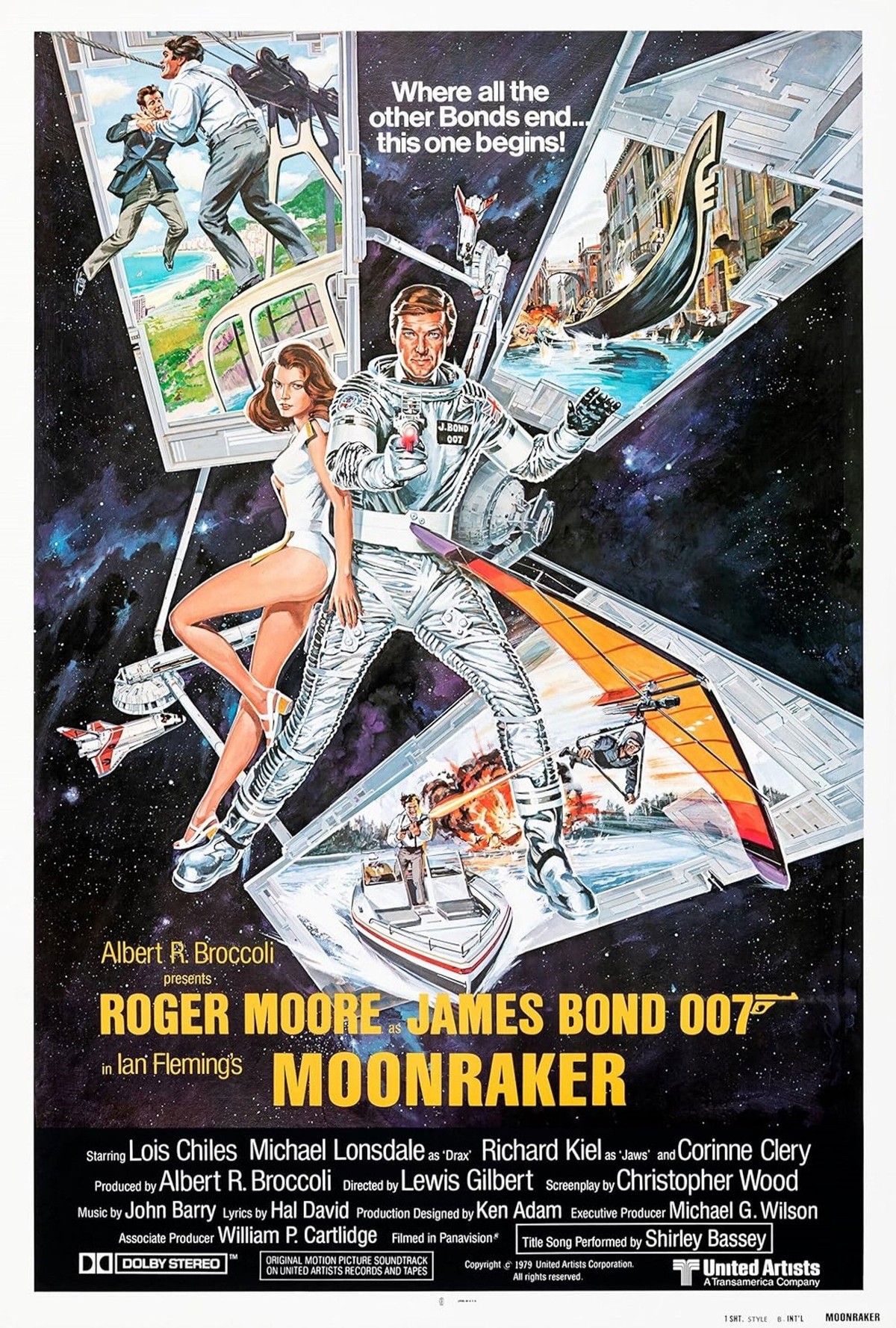Cover van James Bond - Moonraker