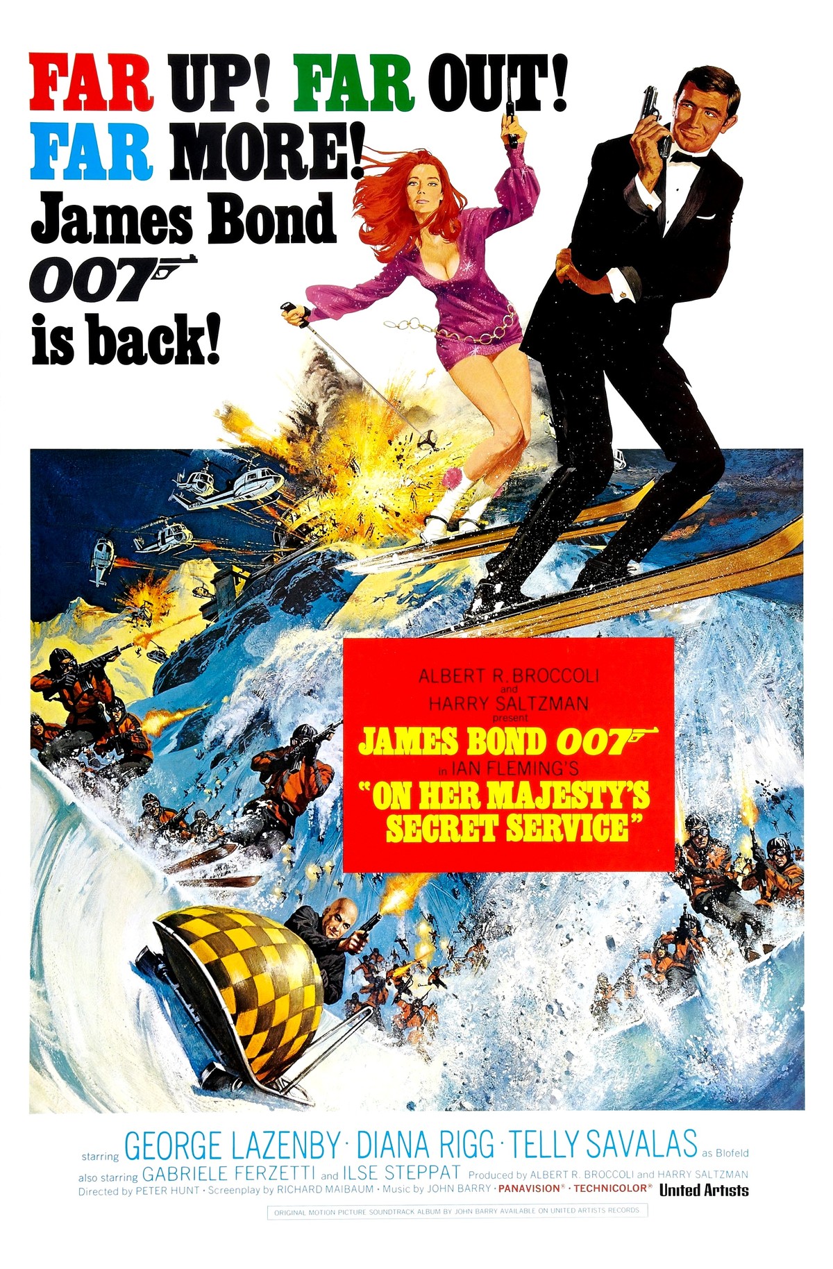 Cover van James Bond - On Her Majesty's Secret Service