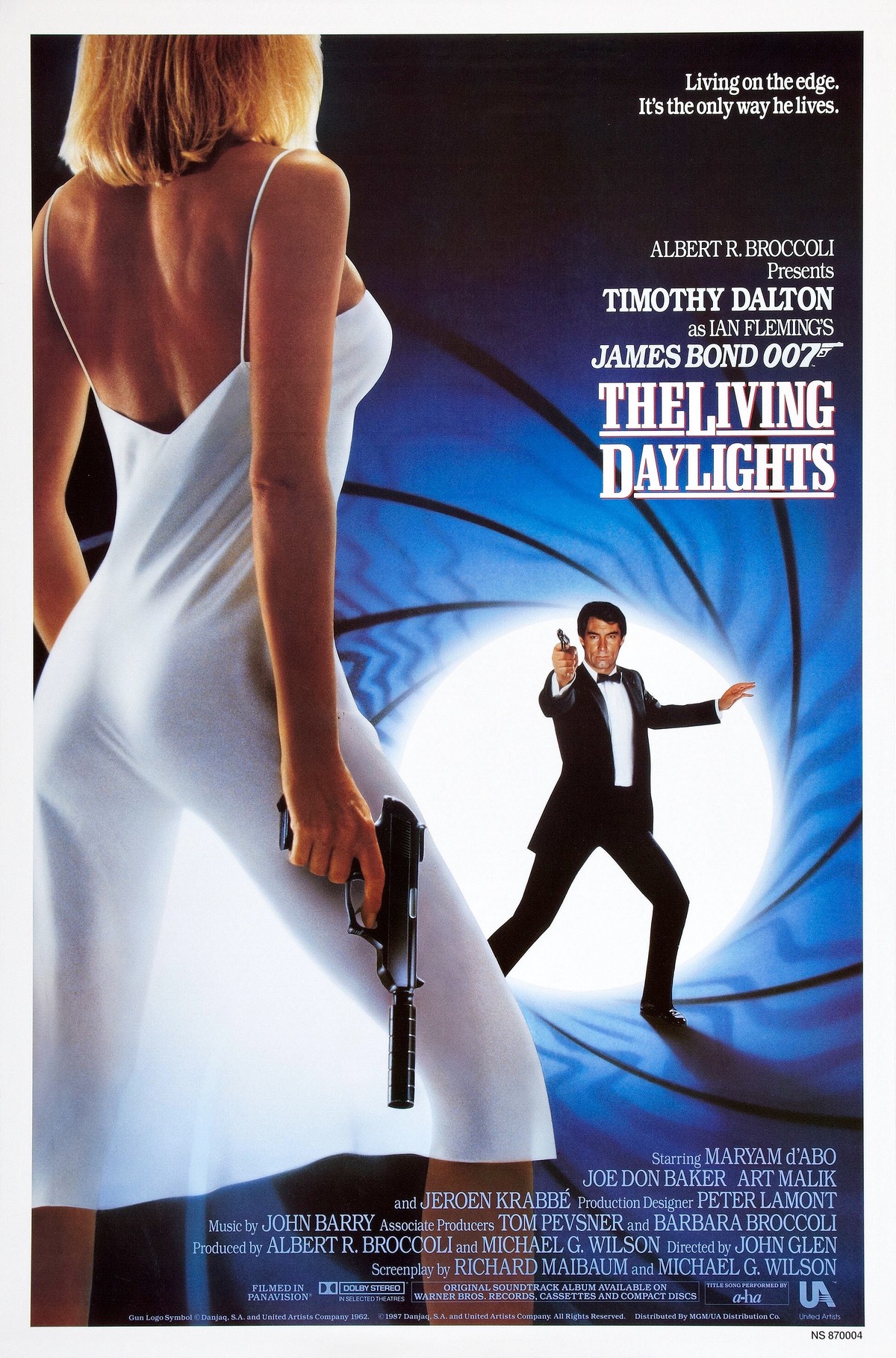 Cover van James Bond - The Living Daylights