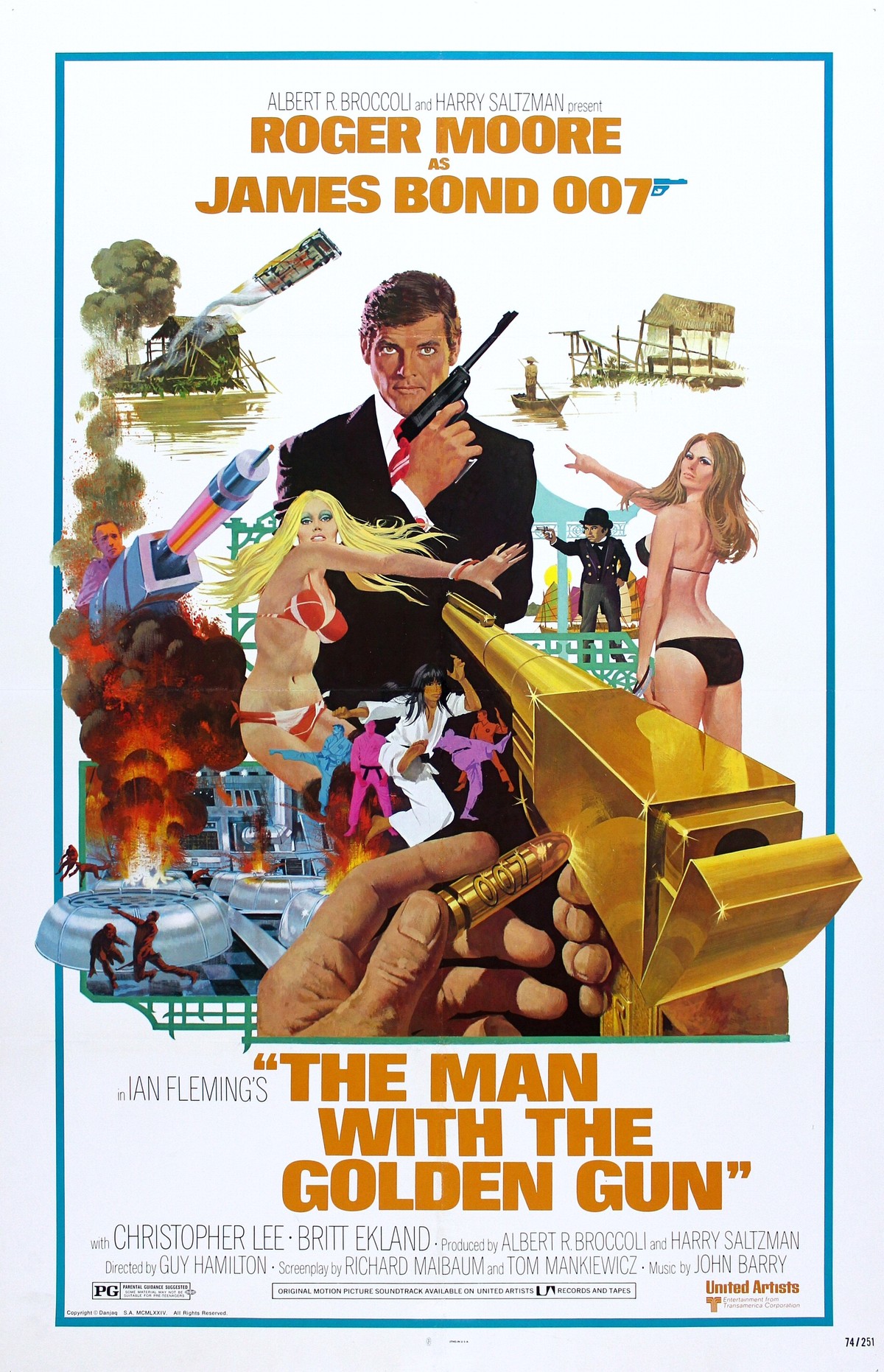 Cover van James Bond - The Man with the Golden Gun