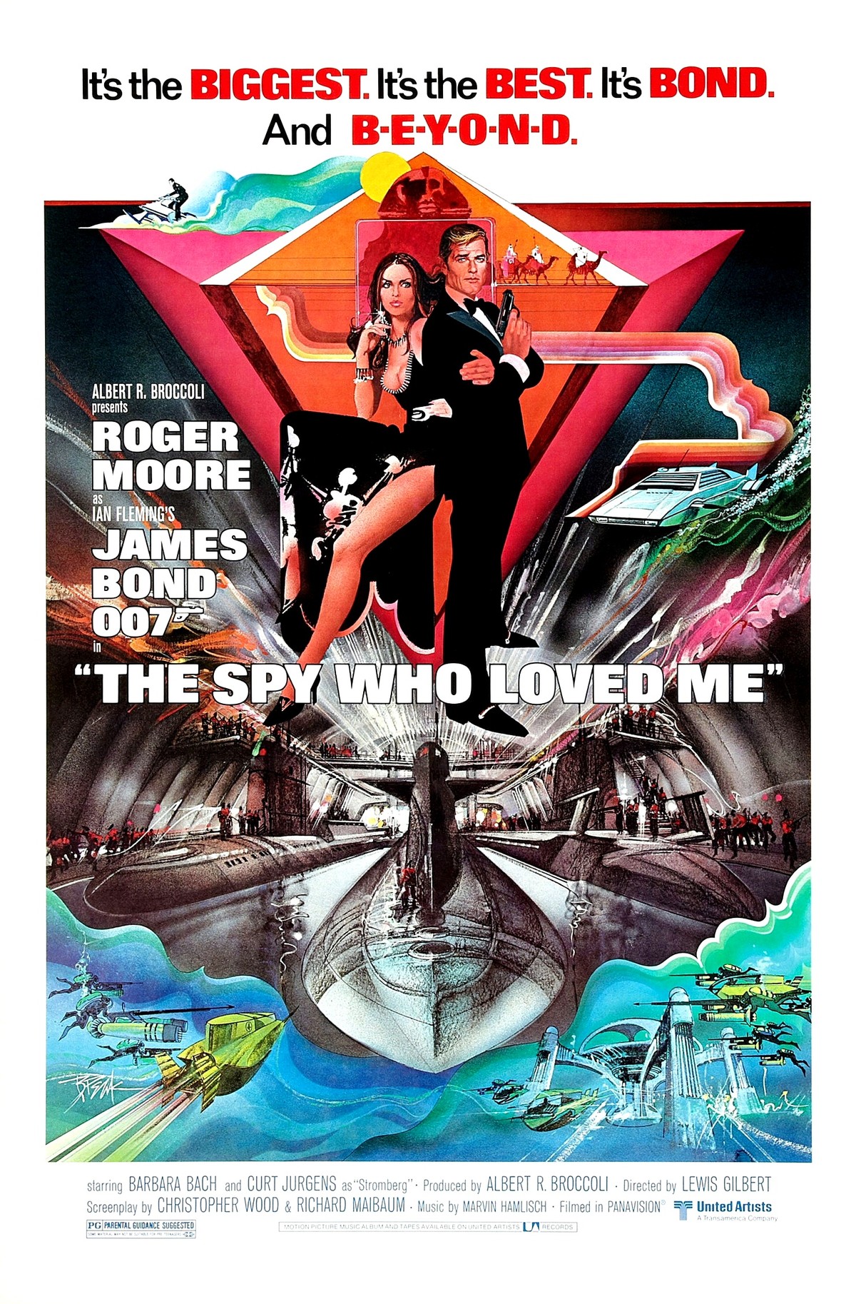 Cover van James Bond - The Spy Who Loved Me