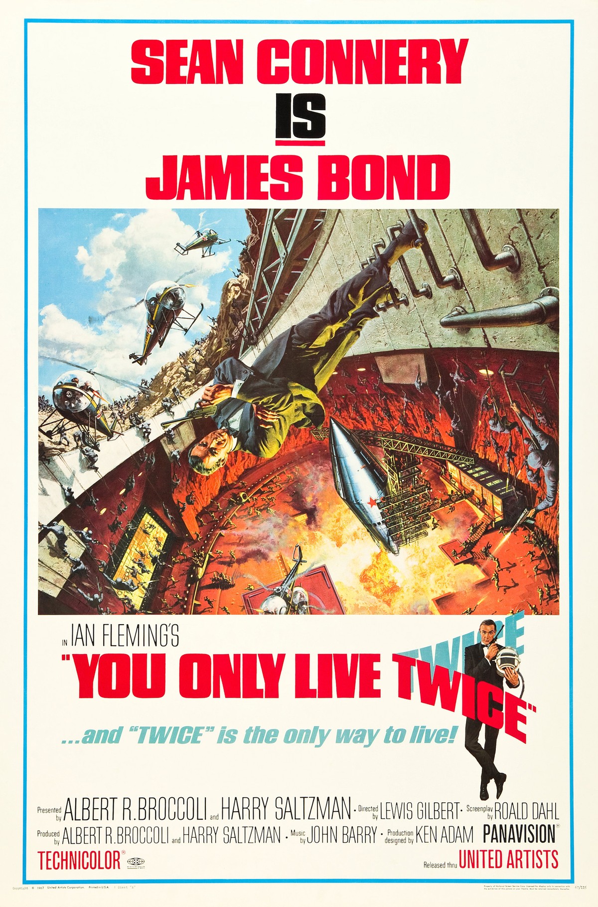 Cover van James Bond - You Only Live Twice