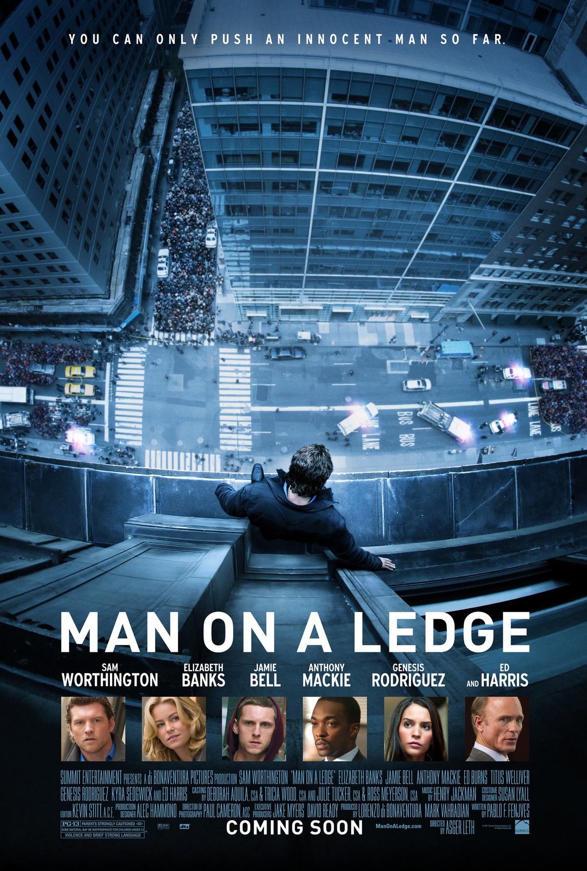 Cover van Man on a Ledge