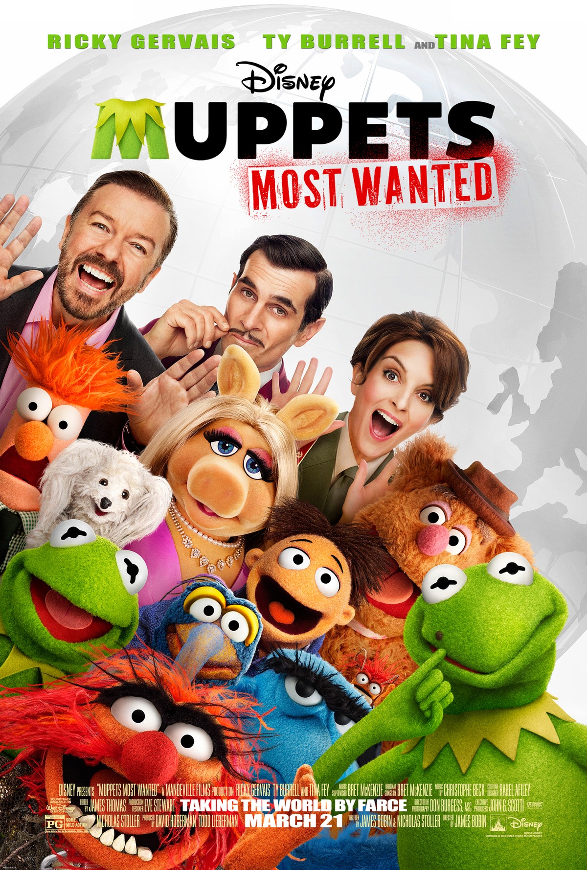 Cover van Muppets Most Wanted