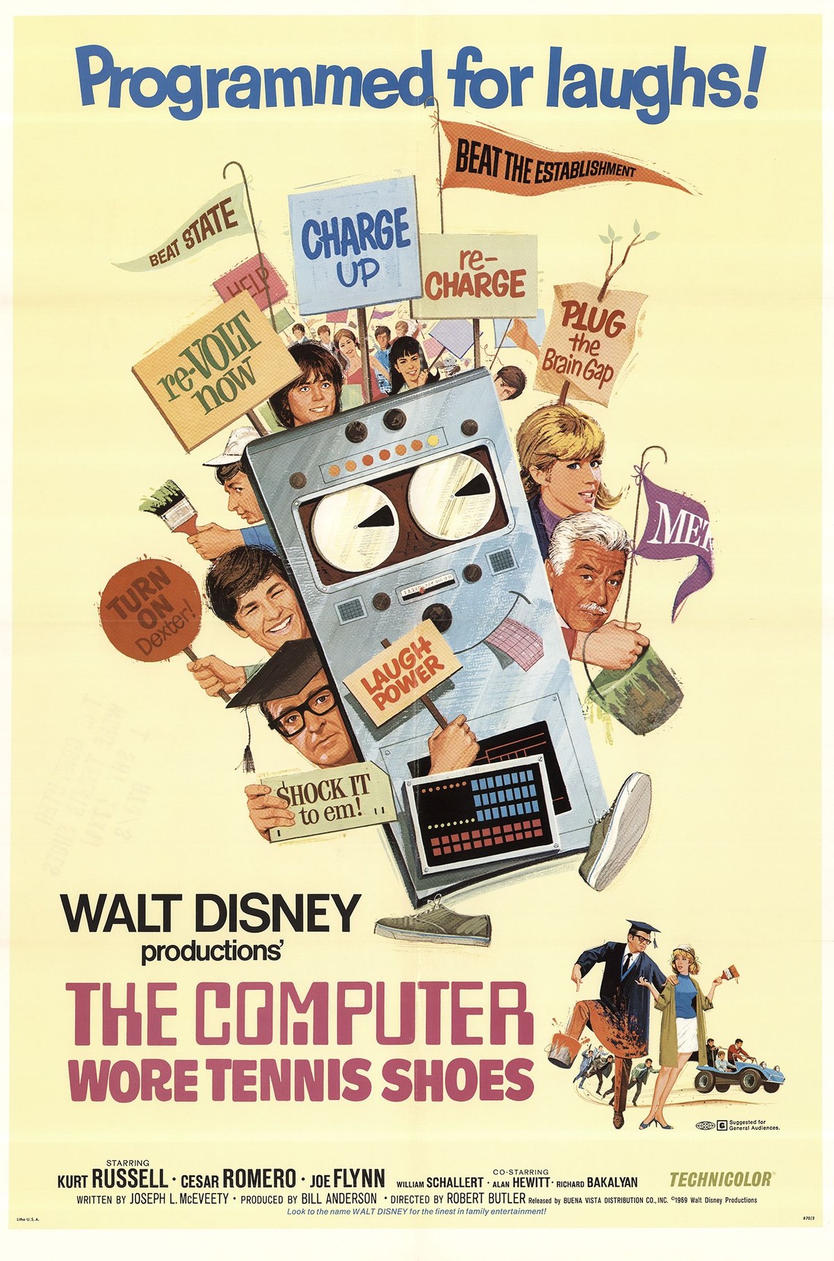 Cover van The Computer Wore Tennis Shoes
