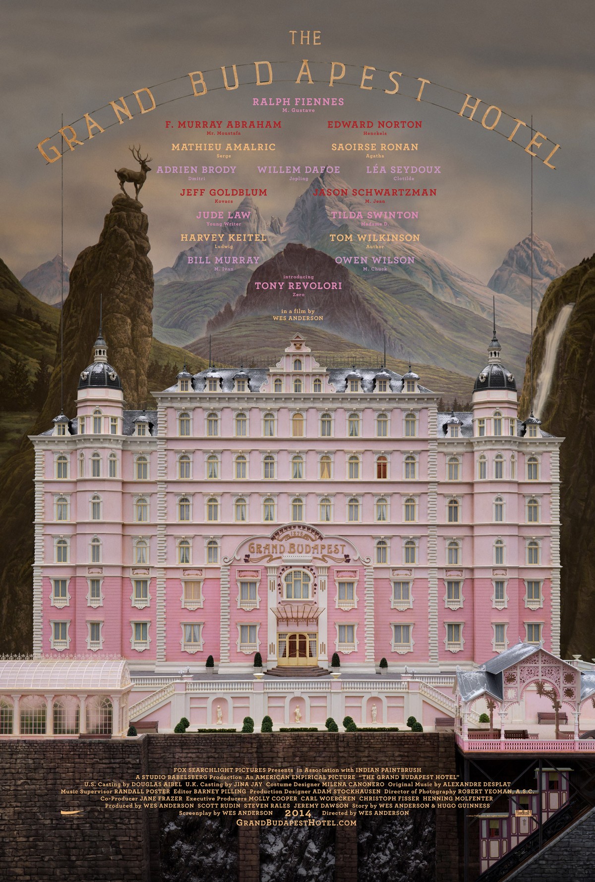 Cover van The Grand Budapest Hotel