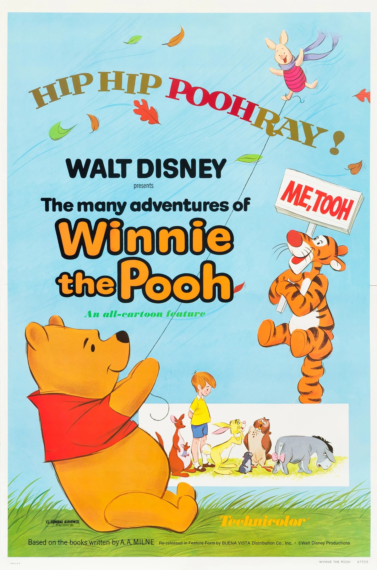 Cover van The Many Adventures of Winnie the Pooh